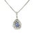 Contemporary Michael Christoff 3.60 Carats Pear Shaped Sapphire and Diamond Necklace For Sale - Image 3 of 7