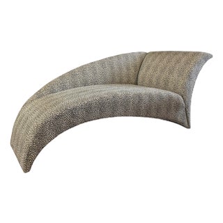 Vladimir Kagan for Directional Marylin Chaise Lounge Right Arm Facing For Sale
