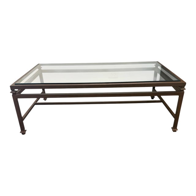 Dennis & Leen Roman Cocktail Table For Sale