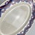 Antique Oval Babylone Platter from Badonviller, 1900s For Sale - Image 9 of 10