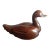 1970s Carved Ironwood Duck Figurine For Sale