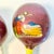 1950s Vintage Boho Chic Mexican Hand-Painted Maracas - A Pair For Sale - Image 4 of 11