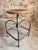 Vintage Industrial French Stool from Heliolith, 1950s For Sale - Image 16 of 18