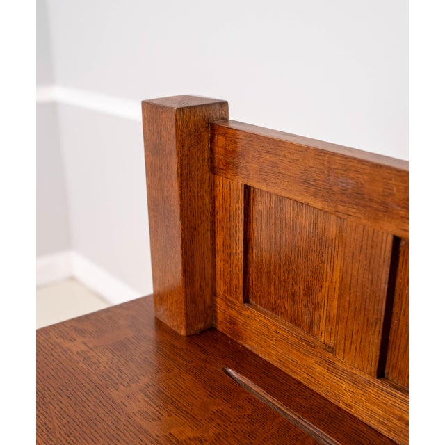 Brown Stickley Mission Oak Two-Tier Server Sideboard Buffet For Sale - Image 8 of 18