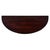 Wood Ingrid 36 in. W Demilune Wood Traditional Console Table, Traditional Burl For Sale - Image 7 of 8