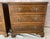 Mid 20th Century Georgian Style Burl Wood Side Chests a Pair For Sale - Image 5 of 10