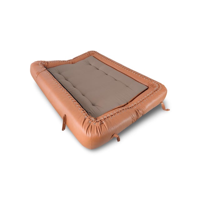 Anfibio Sofa in Cognac by Allessandro Becchi for Collezioni For Sale - Image 6 of 15