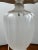 Vintage Neoclassical Style Frosted Glass Urn Table Lamps, Silver Base, a Pair For Sale - Image 11 of 13