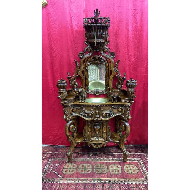 19th Century Baroque Sink, Northern Italy, 1850 For Sale - Image 6 of 6