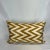 2010s Turkish Modern Yellow Silk Ikat Pillow Cover For Sale - Image 5 of 5