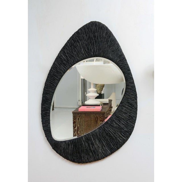 Bespoke Hand-Crafted Sculptural Slate Mirror. Please note that this mirror can be made to order with your specifications....