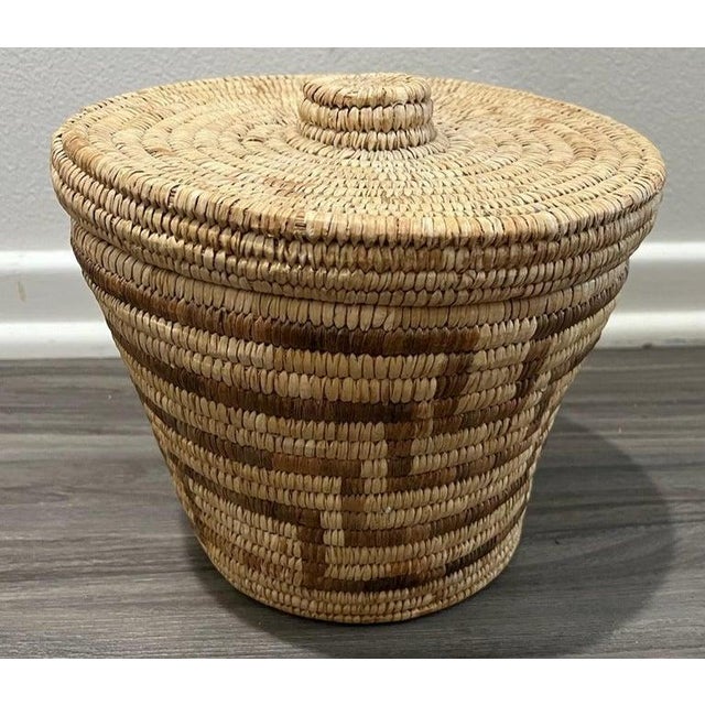 The outer side is has more faded muted color the interior you can see the original coloration. Very good condition.