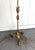 1960s Italian Gilt Tole Candelabra Floor Lamp For Sale - Image 4 of 4