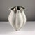 Ruffled Neck Ceramic vase by Yumiko Kuga. Measures: W 7.5" x H 11.5" x D 5" Born in Japan, Yumiko Kuga has been a potter...