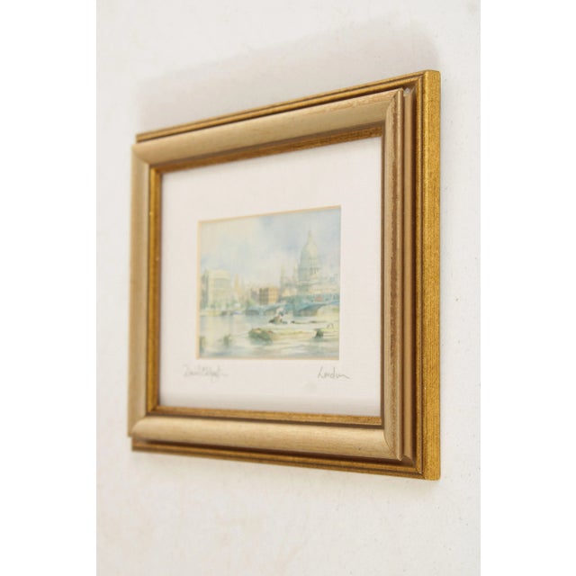 Impressionist David Eddington 'St. Paul's Cathedral, London' Framed Print For Sale - Image 3 of 12