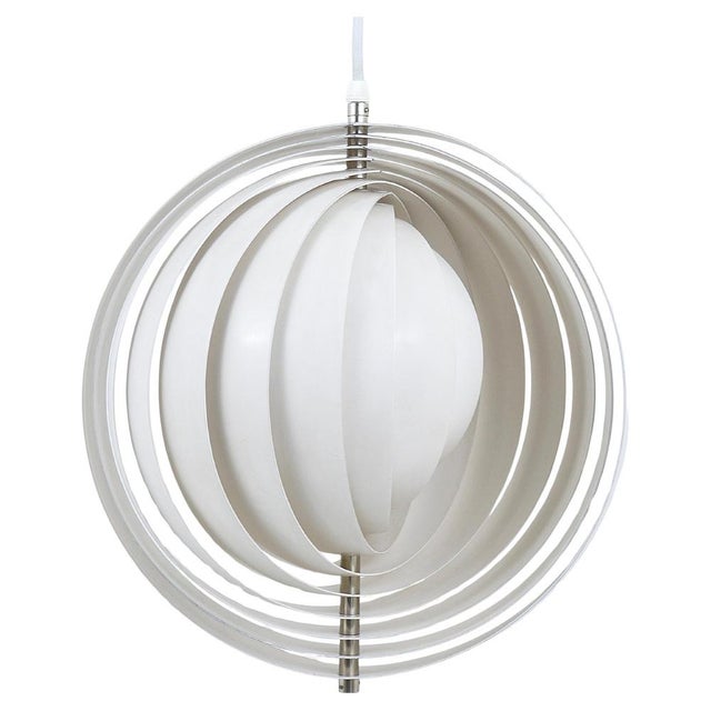 White Moon Lamp by Verner Panton for Louis Poulsen, 1960s For Sale - Image 17 of 17