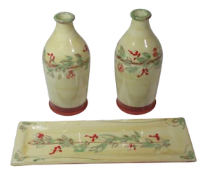 1990s French T. Comme Terre Serving Pieces - 3 Pieces