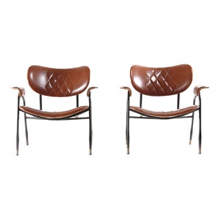 Armchairs by Gastone Rinaldi for Rima, 1950s, Set of 2 For Sale
