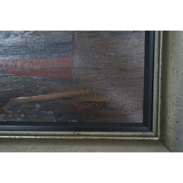 Johannes Harders (German, 1871-1950) Norwegian Fjord View Oil on canvas. Dimensions with frame: 106.5 x 76 cm. Dimensions...