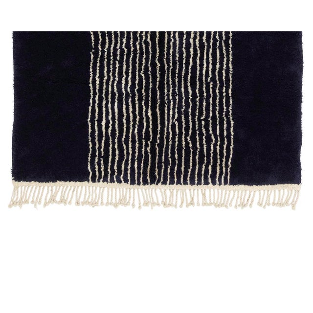 Hand-Knotted Wool Rug by Azele Studio For Sale - Image 6 of 10