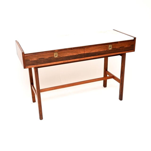 Vintage Console Table with Marble Top by Robert Heritage for Archie Shine, 1960 For Sale - Image 12 of 12