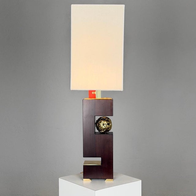 Hermes Table Lamp by Angelo Brotto for Esperia, 1970s For Sale - Image 3 of 18