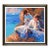 20th Century Panarea Post Impressionism Blue Serigraph Nicola Simbari For Sale