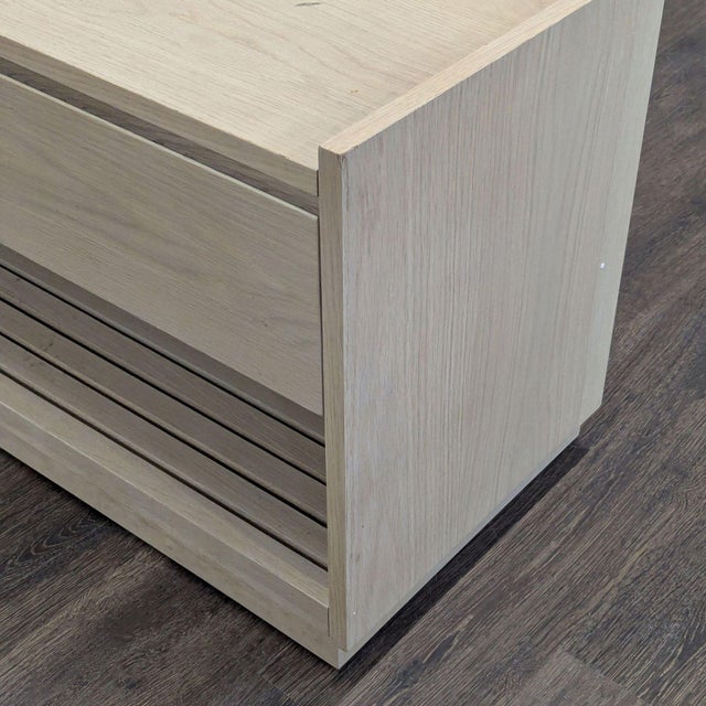Crate & Barrel Batten Storage Bench For Sale - Image 10 of 10