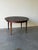 1960s Danish Mid Century Rosewood Extendable Round Dining Table – Oval Scandinavian Modern W/ 2 Leaves 1960s For Sale - Image 5 of 8