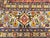 Vintage Persian Tabriz Rug, Hand-Knotted Wool, Allover Herati Pattern, Plum & Blue, 7x10 For Sale - Image 15 of 16