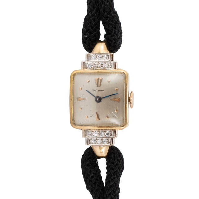 Brand: Bucherer Gender: Ladies Metal Type: 18K Yellow Gold Diameter: 17.00 mm Weight: 19.14 grams BUCHERER Ladies 18K...