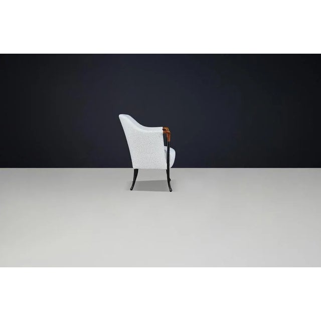 1980s Modern Progetti Armchair by Umberto Asnago for Giorgetti, Italy, 1980s For Sale - Image 5 of 10