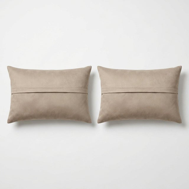 Patchwork Rug Pillow Cover 16'' X 24'' - Set of Two For Sale - Image 4 of 4