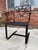 Black Wrought Iron Glider Bench & Cantilever Chair - Set of 2 For Sale - Image 8 of 12