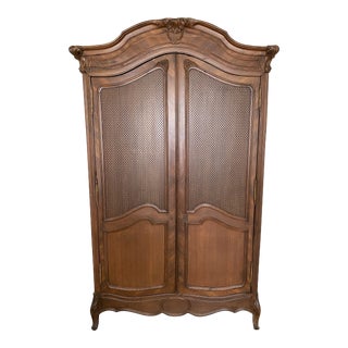 Late 19th Century Antique French Armoire For Sale