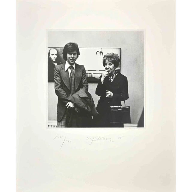 An Island in the Air is a Photograph realized by Urs Luthi in 1975. from the portfolio "Un'isola nell'aria", Vol. IV,...