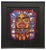 Wood Vintage Sun Mask Pastel by Native Northwest Coast Artist V Leland, Framed For Sale - Image 7 of 7