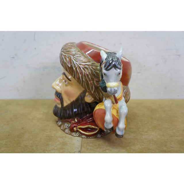 2000 - 2009 Royal Doulton Attila the Hun Great Military Leader Toby Character Jug For Sale - Image 5 of 11