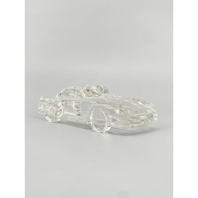 Glass Table Model of a Porsche 911 Sc / 959 Tribute from Riedel For Sale - Image 17 of 18