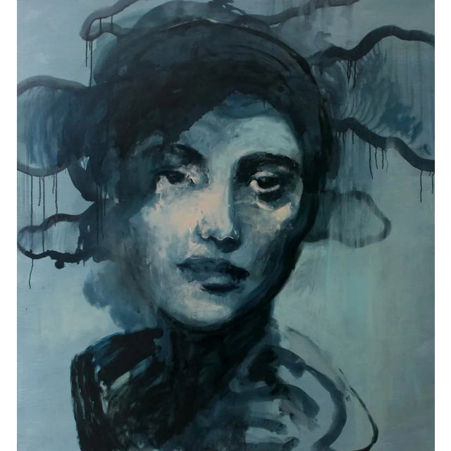 Early 21st Century Joanna Rusinek, Woman VIII, 2017, Oil on Canvas For Sale - Image 5 of 5