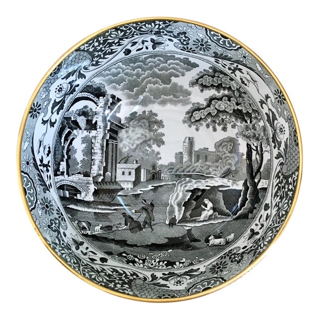 Spode "Italian" Transfer Ware Porcelain Bowl Chairish