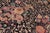 Shabby Chic Elegant Botanical Akbar Pak-Persian Black/Black Wool Rug - 9'2'' X 12'5'' For Sale - Image 3 of 9