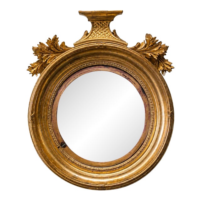 Vintage Federal Regency Gold Mirror For Sale