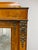 Brown Louis XVI Style Marquetry Vitrine Display Cabinet, Vintage For Sale - Image 8 of 12