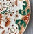 Traditional Antique Rare 19th C. Gulin Brothers Factory Hand Painted Porcelain Plate, Marked For Sale - Image 3 of 11