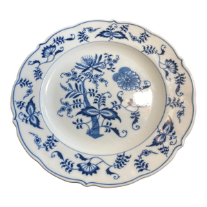 1980s Asian Blue Danube 99183 Japan 10 3/8” Dinner Plate