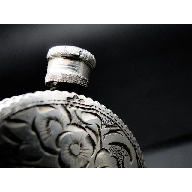 German Art Deco Silver Parfume Bottle, 1950s For Sale - Image 3 of 5