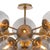 Contemporary Regina Andrew Shine Globe Flush Mount, Natural Brass with Smoke Glass For Sale - Image 3 of 7