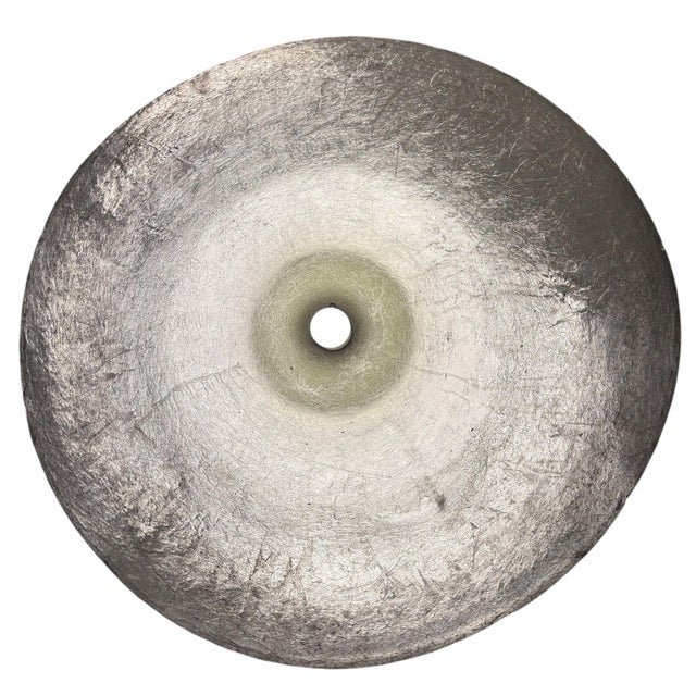 1950s Large Mid-Century Fiberglass Cone Shade Spanish Colonial Lamp For Sale - Image 5 of 7