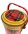 1950s 1950s Set of Three Tartan Metal Picnicware Pieces. For Sale - Image 5 of 7